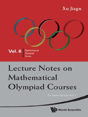 cover image of Lecture Notes On Mathematical Olympiad Courses